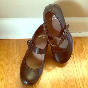 🖤 Dansko Black Mary Jane Platform Clog 🖤
